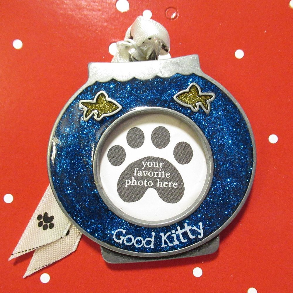 Good Kitty Picture insert ornament